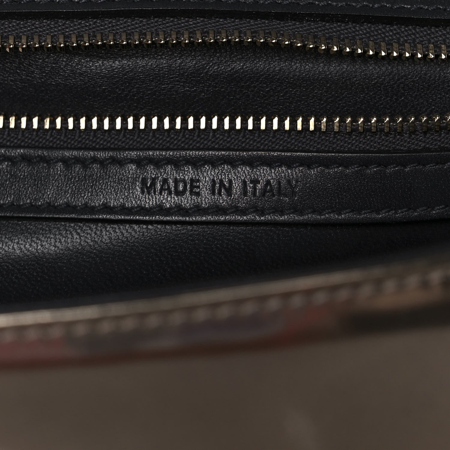 Christian Dior Metallic Patent Micro-Cannage Medium Diorama Flap Bag Gold 7 of 10