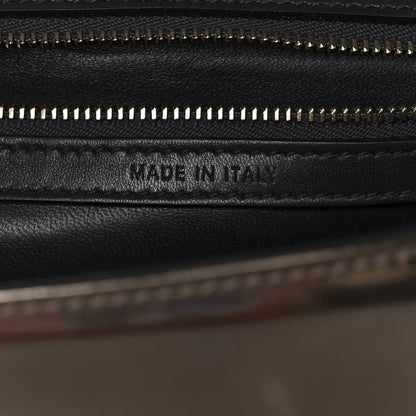 Christian Dior Metallic Patent Micro-Cannage Medium Diorama Flap Bag Gold 7 of 10