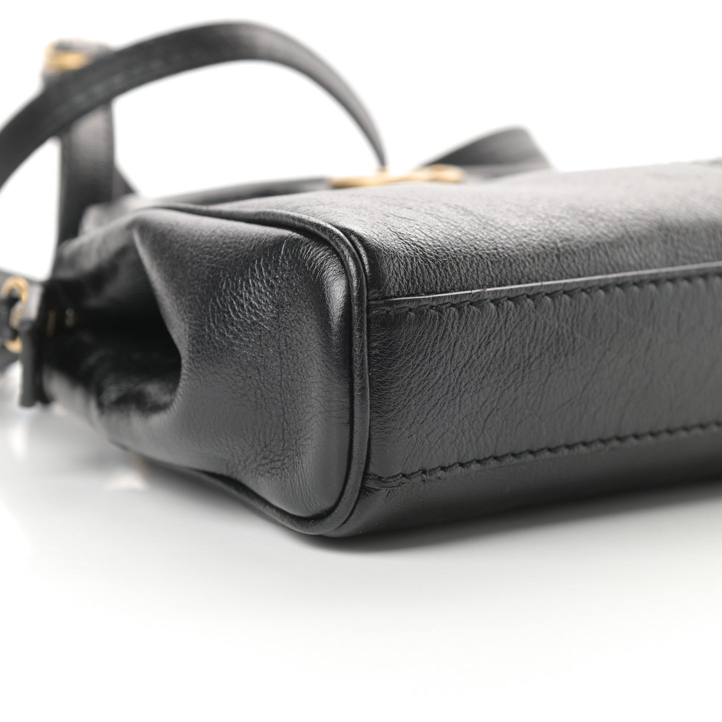 Calfskin Small Re(Belle) Crossbody Bag Black