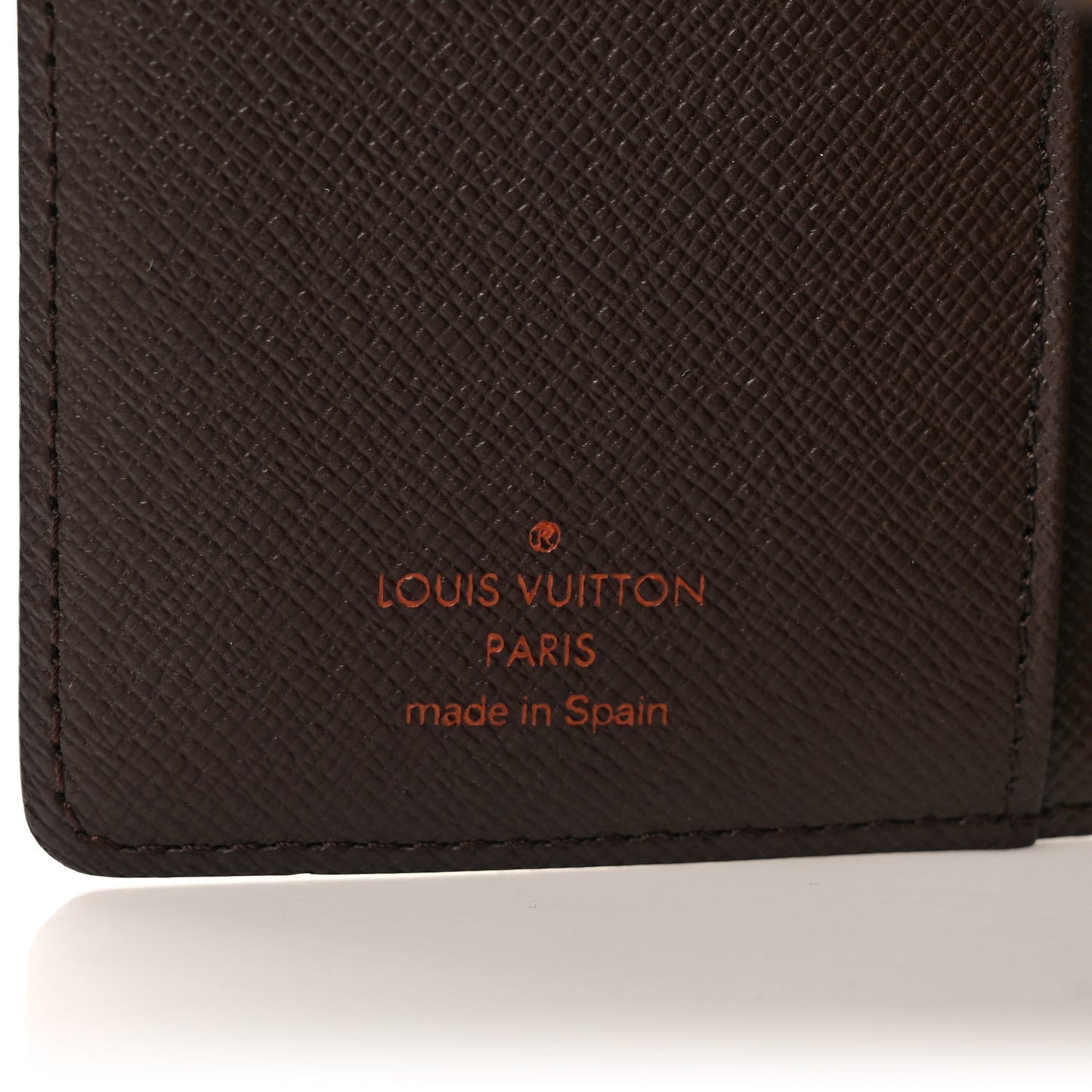 Damier Ebene Small Ring Agenda Cover