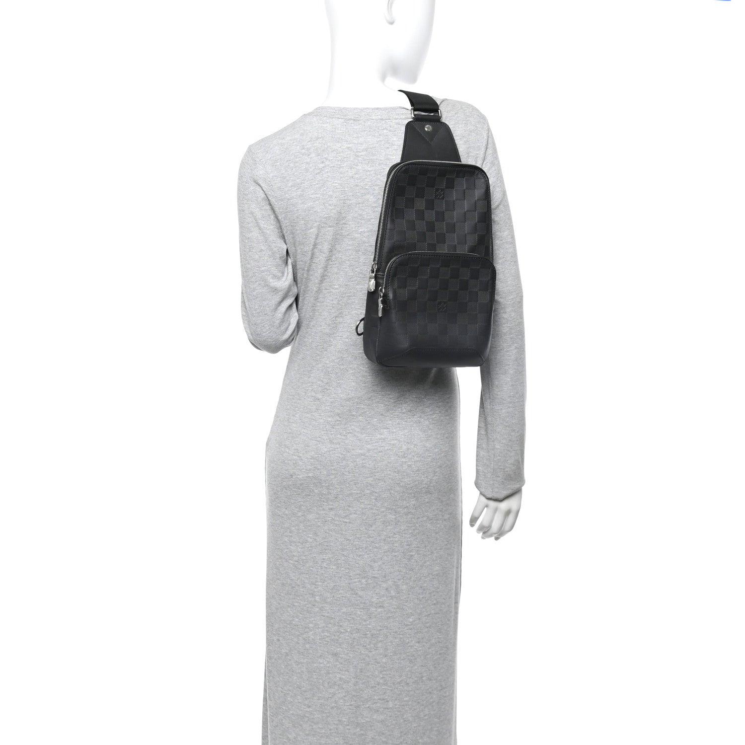 Louis Vuitton Damier Infini Avenue Sling Bag Onyx 2 of 12