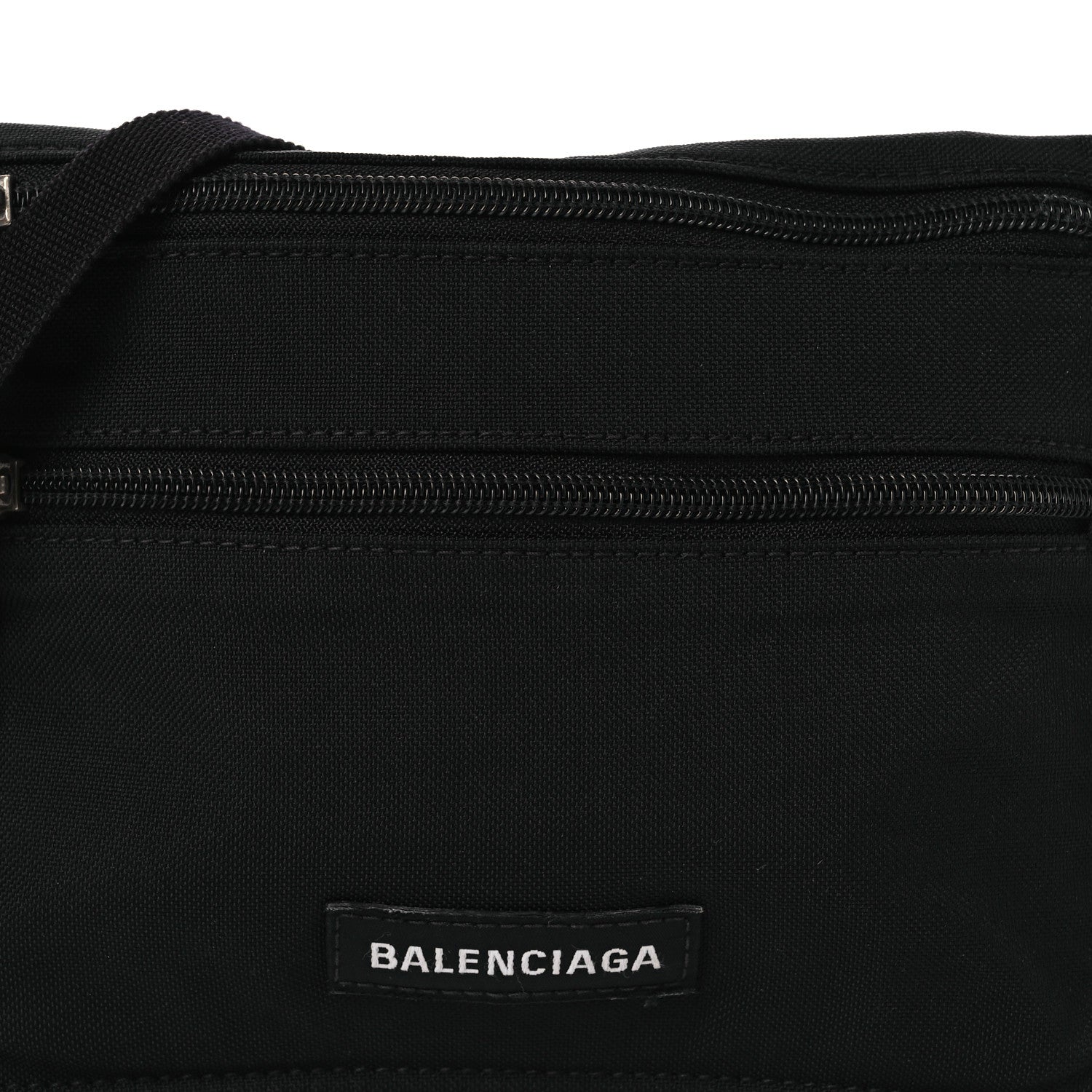Balenciaga Nylon Explorer Crossbody Pouch Black 8 of 14