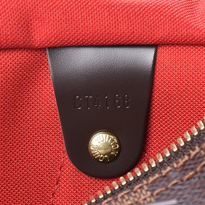 Louis Vuitton Damier Ebene Speedy Bandouliere 25 7 of 9