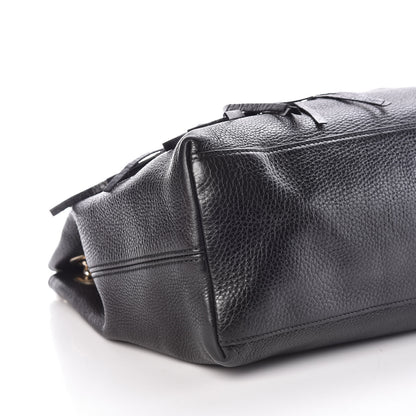 Gucci Pebbled Calfskin Medium Soho Chain Shoulder Bag Black 10 of 11