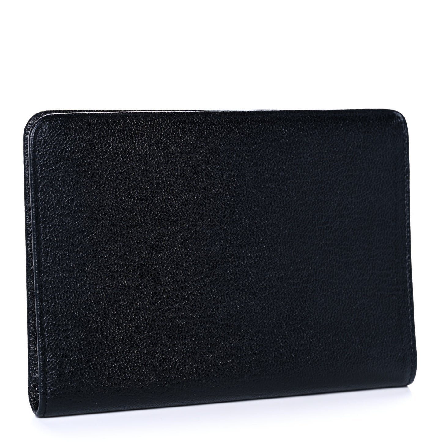 Goatskin CC Bi-Fold Wallet Black