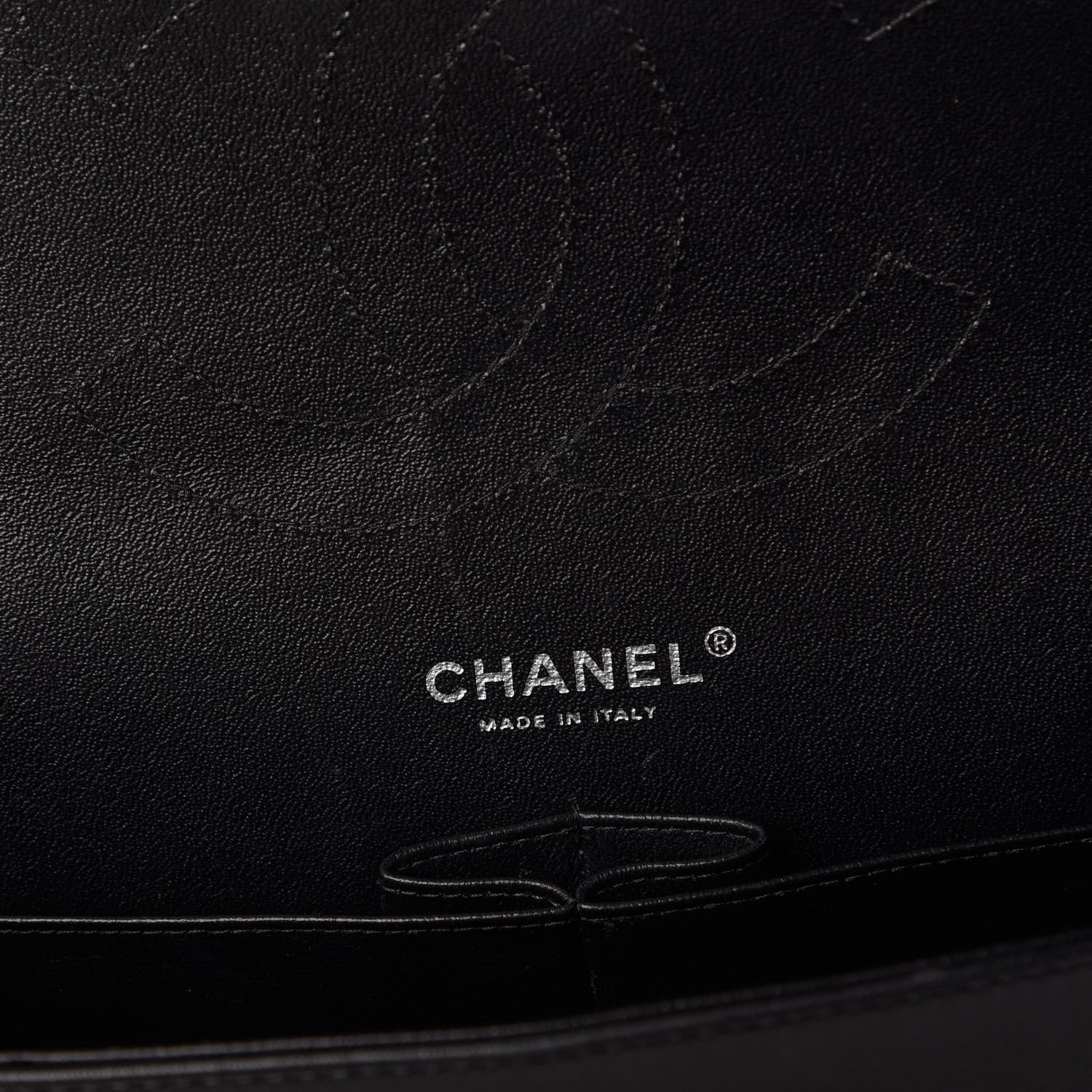 Chanel Lambskin Quilted Jumbo Double Flap Black 12 of 14