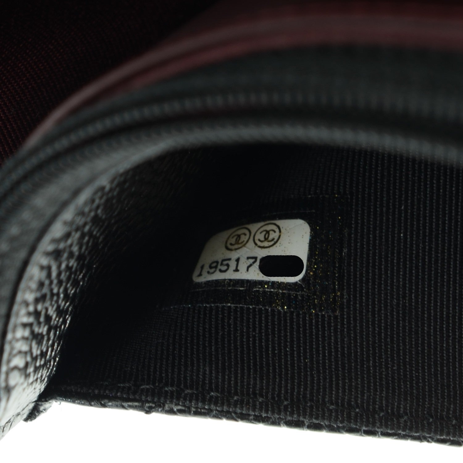 Chanel Caviar Quilted Wallet On Chain WOC Black 7 of 8
