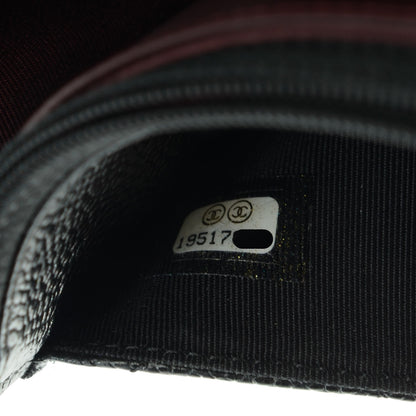 Chanel Caviar Quilted Wallet On Chain WOC Black 7 of 8