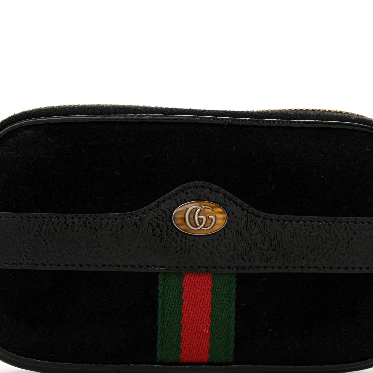 Gucci Suede Patent Ophidia Belted iPhone Case 85 34 Black 8 of 13