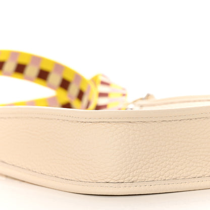 Hermes Taurillon Clemence Maxi Quadrille Evelyne TPM Nata Citron Rouge H Mauve Sylvestre 9 of 11