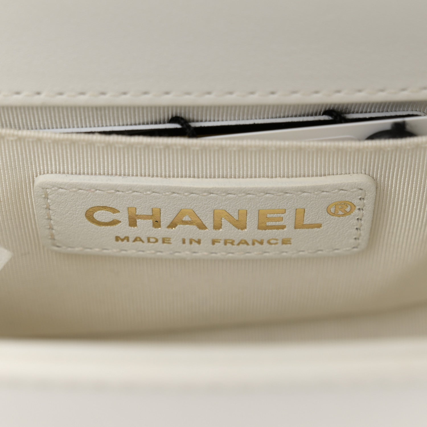 Chanel Lambskin Quilted Small Boy Flap White 6 of 11