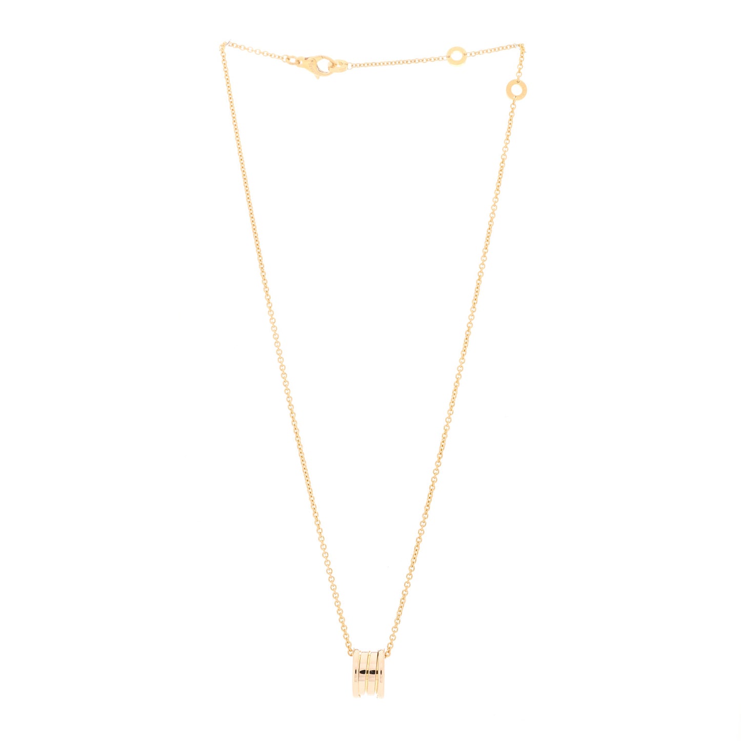 18K Rose Gold B.Zero1 Pendant Necklace