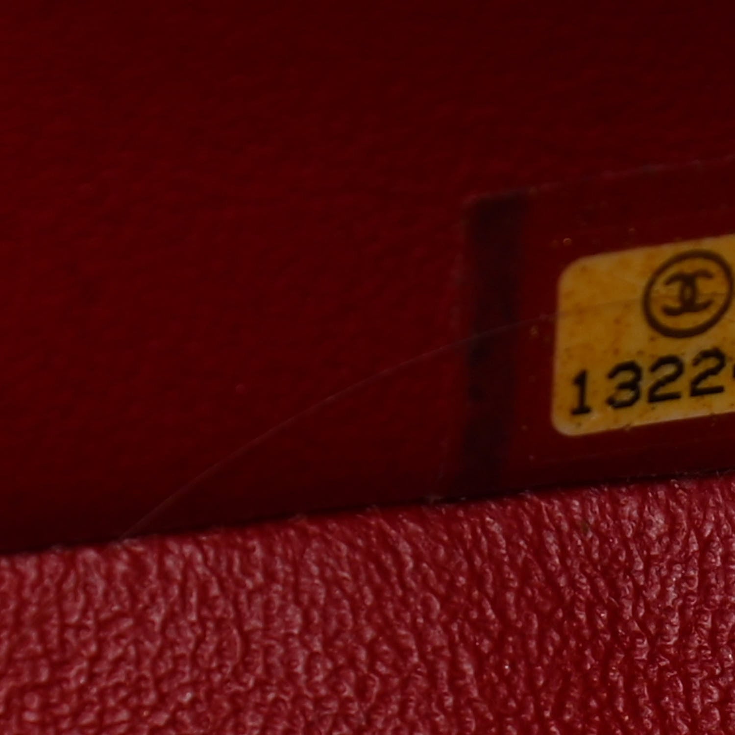 Chanel Caviar Quilted Jumbo Single Flap Red 8 of 9