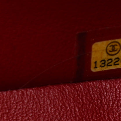 Chanel Caviar Quilted Jumbo Single Flap Red 8 of 9