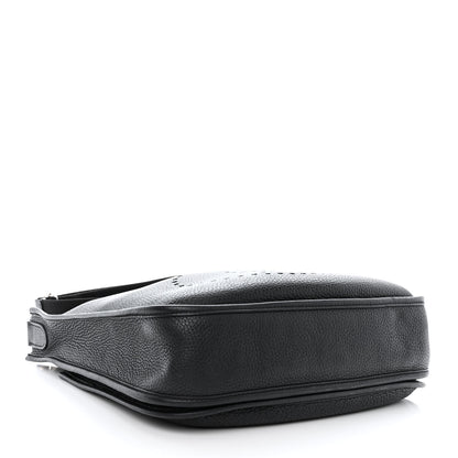 Hermes Taurillon Clemence Evelyne III PM Black 4 of 10