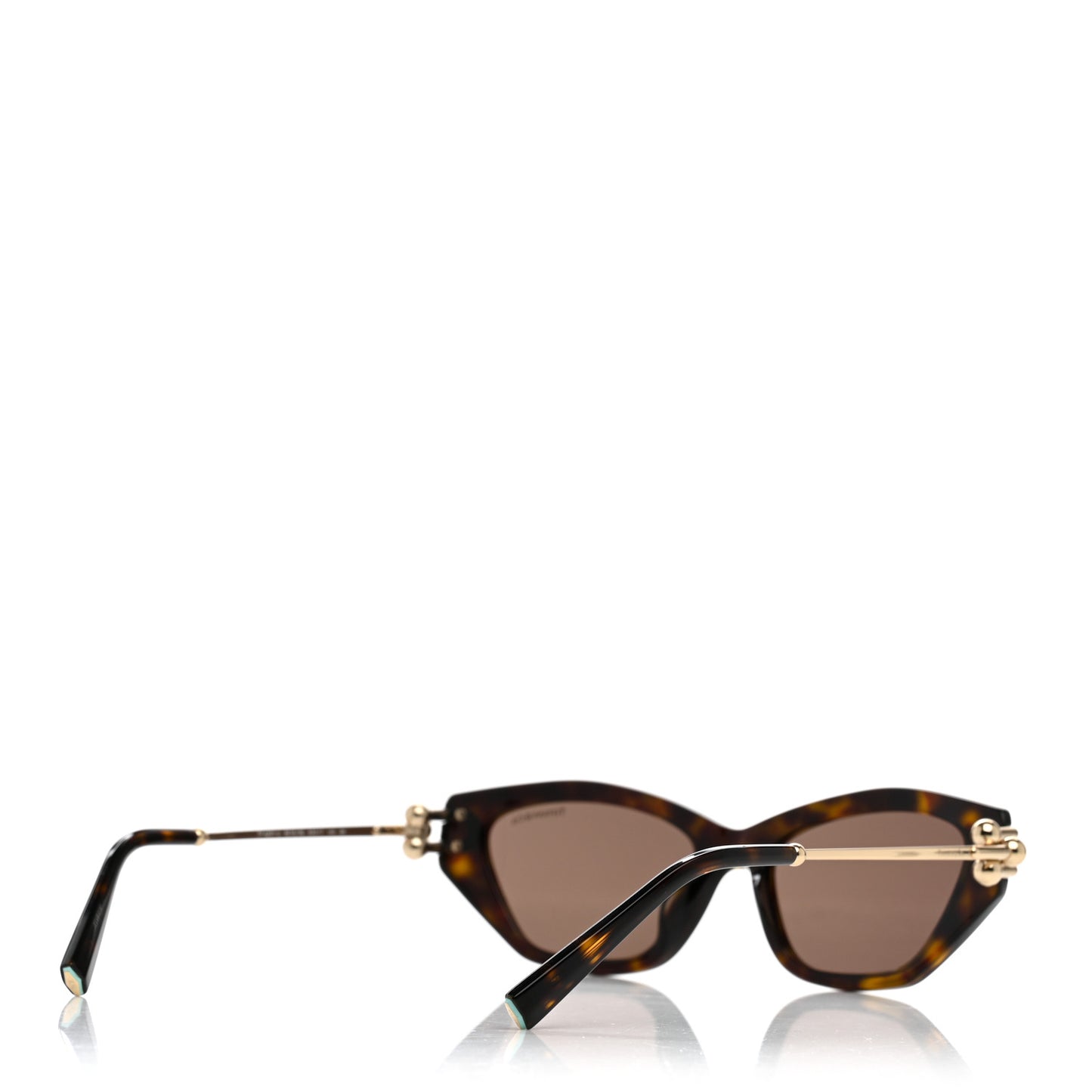 Acetate HardWear Cat Eye Sunglasses TF4231U Tortoise Brown