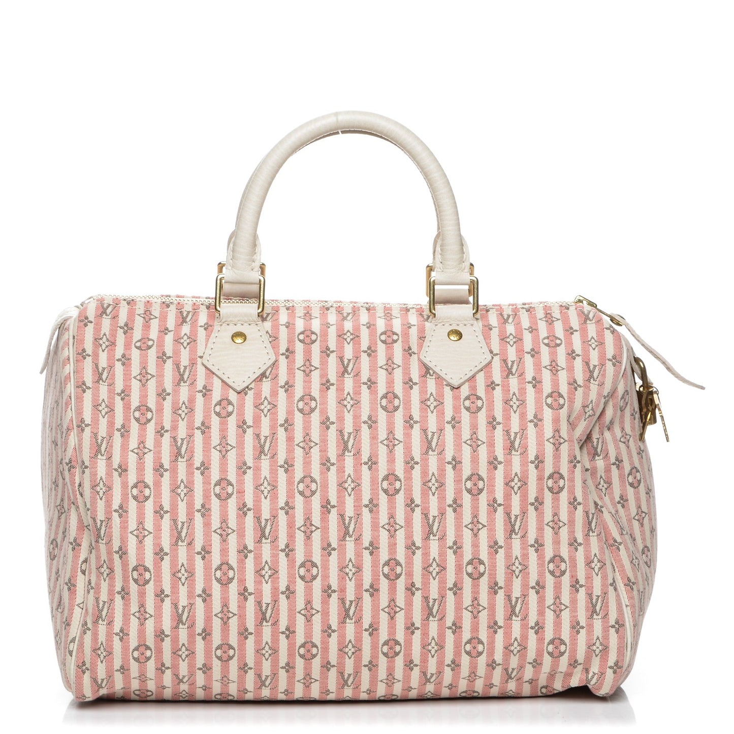 Mini Lin Croisette Speedy 30 Rouge