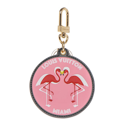Louis Vuitton World Tour Flamingo Bag Charm Key Holder 1 of 5