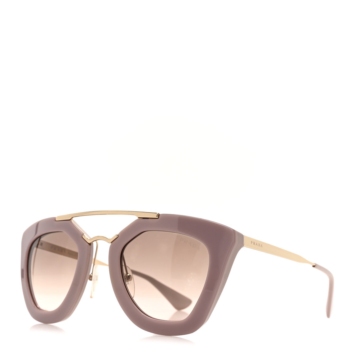 Prada Acetate Cinema Sunglasses SPR 09Q Mauve 1 of 6
