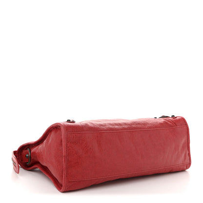 Balenciaga Agneau Classic Hardware City Rouge Coquelicot 5 of 11