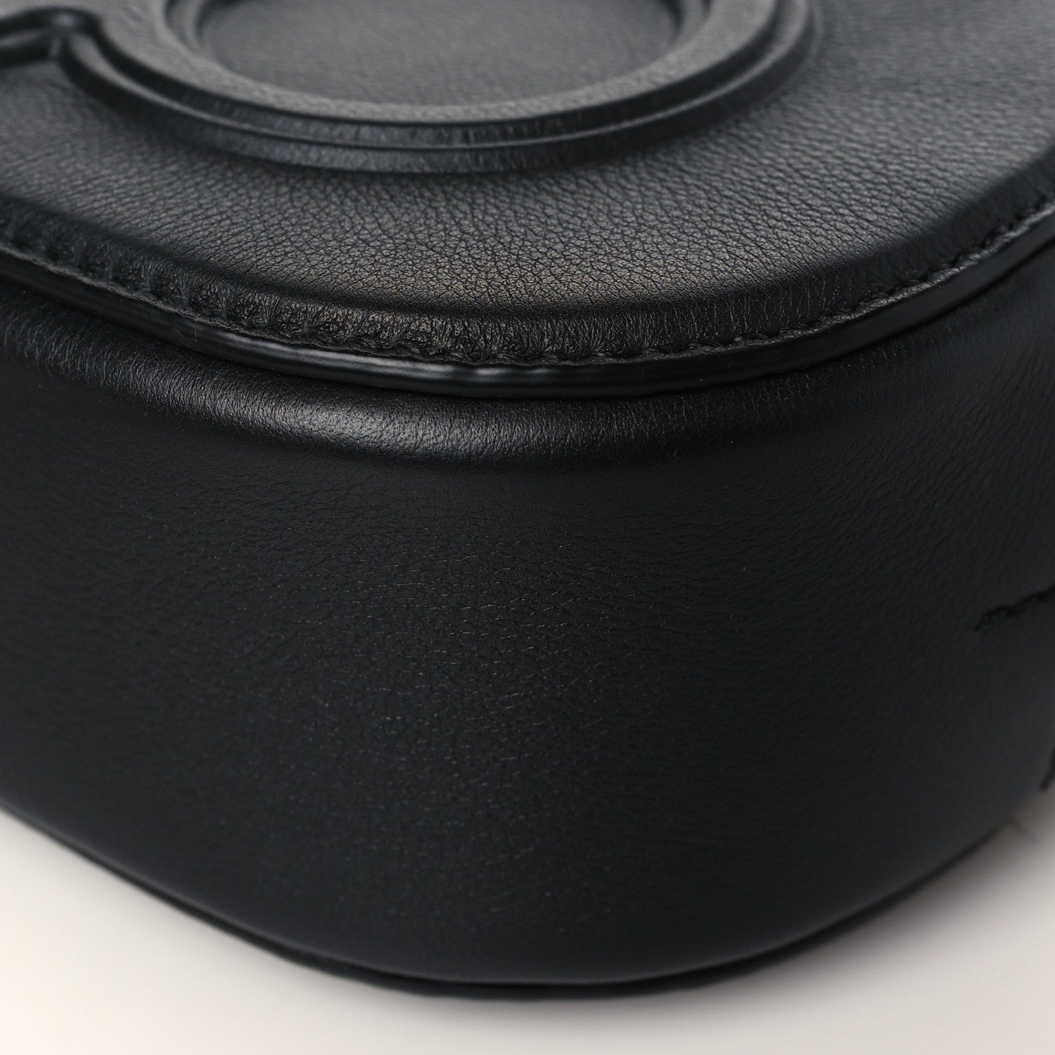 Salvatore Ferragamo Calfskin Double Gancio Crossbody Bag Black 8 of 8