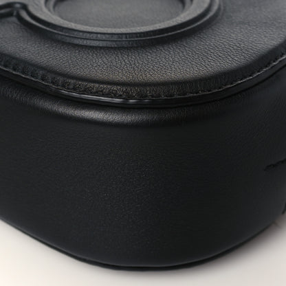Salvatore Ferragamo Calfskin Double Gancio Crossbody Bag Black 8 of 8