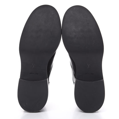 Louis Vuitton Calfskin Wonderland Ranger Boots 37 Black 5 of 11