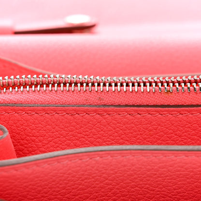 Hermes Evercolor Mini Convoyeur II Rose Azalee 12 of 14