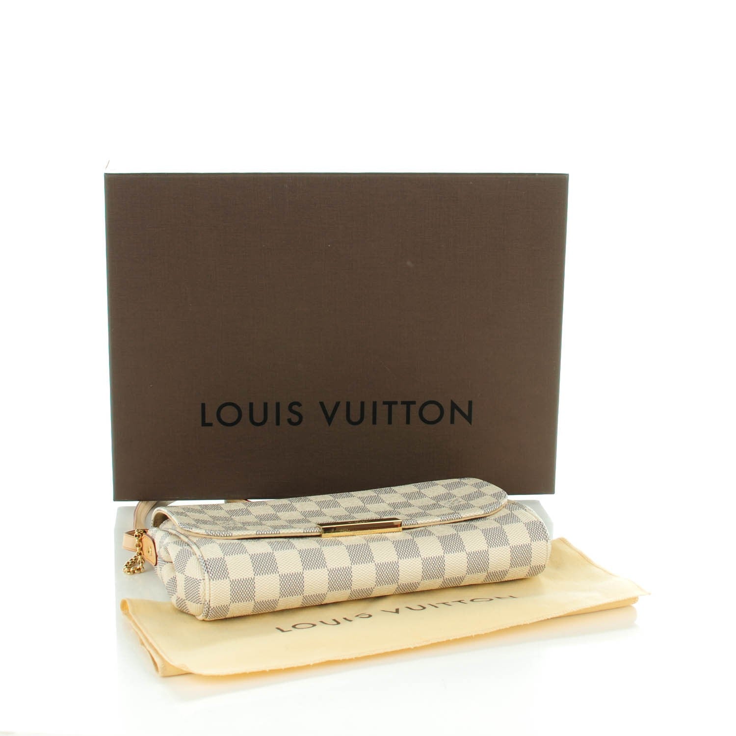 Louis Vuitton Damier Azur Favorite MM 4 of 8