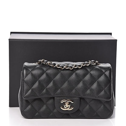 Chanel Caviar Quilted Mini Rectangular Flap Black 11 of 11