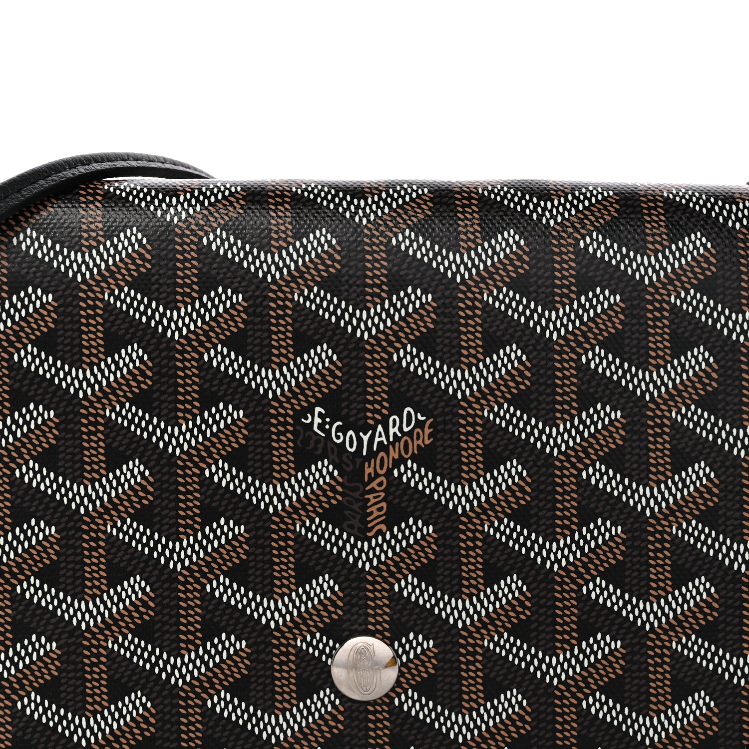 Goyard Goyardine Plumet Wallet Clutch Black 7 of 9