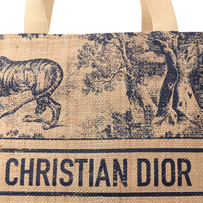 Christian Dior Straw Dioriviera Tote Beige 7 of 10