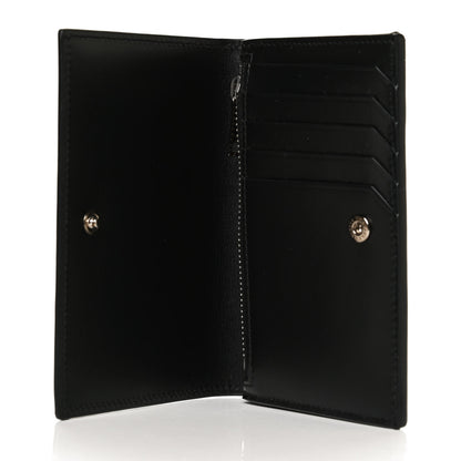 Saint Laurent Calfskin Fragments Flap Wallet Black 6 of 11