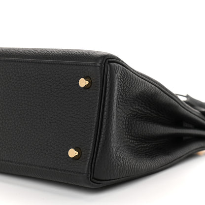 Hermes Togo Kelly Retourne 28 Black 10 of 11