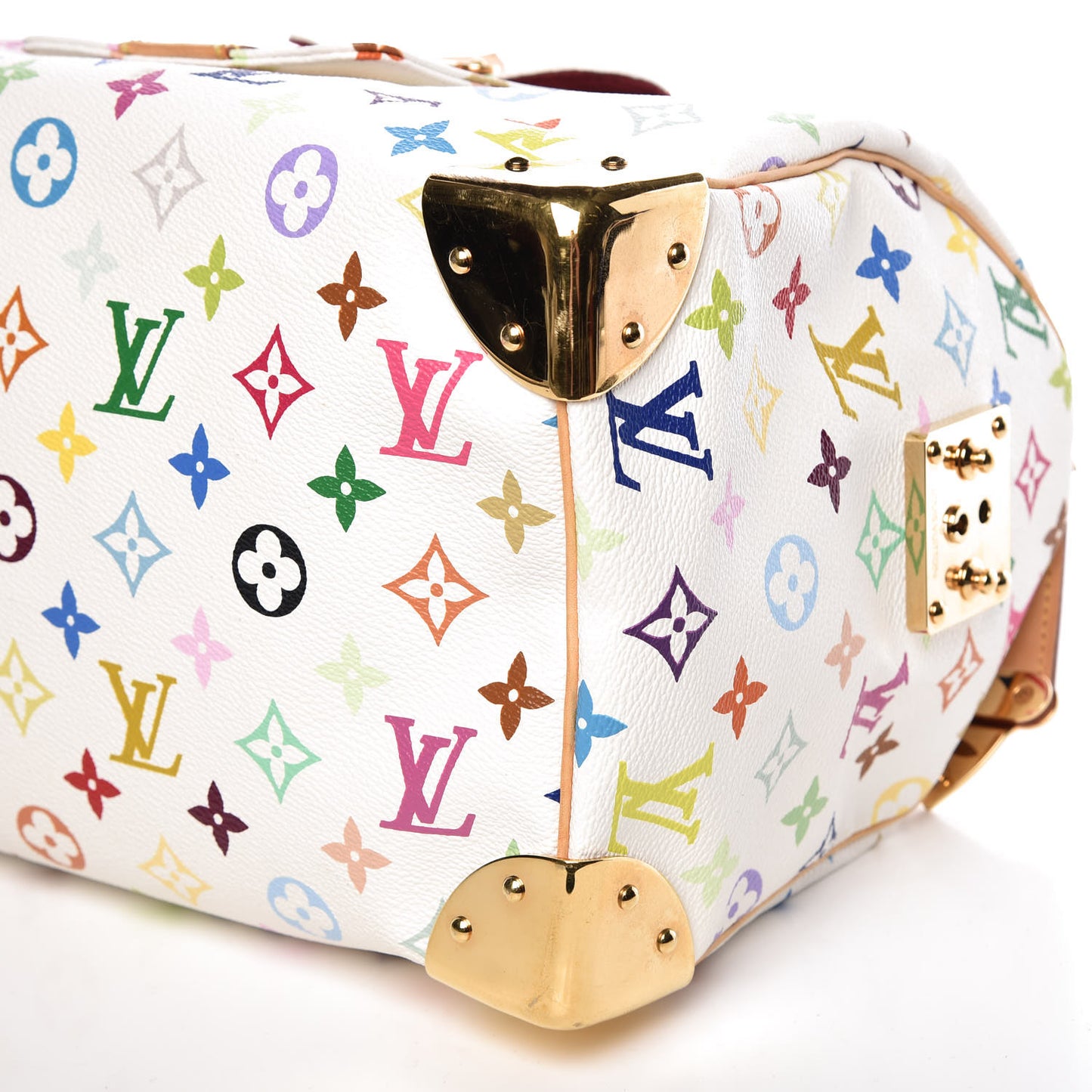 Monogram Multicolor Speedy 30 White