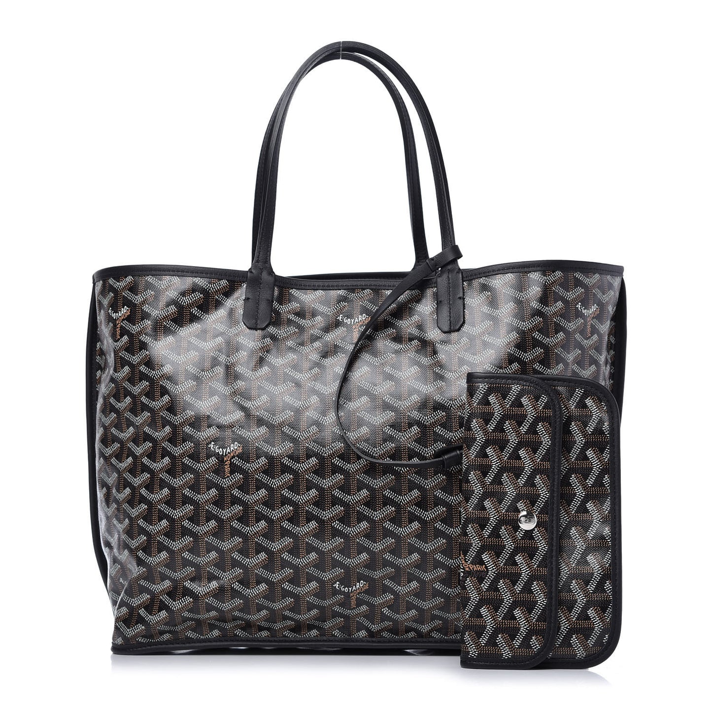Goyardine Reversible Anjou PM Black