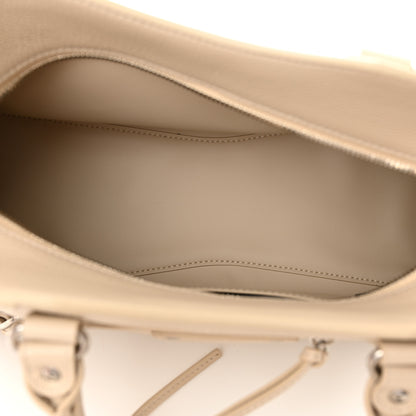 Balenciaga Grained Calfskin Neo Classic Silver Hardware S City Cream 5 of 9