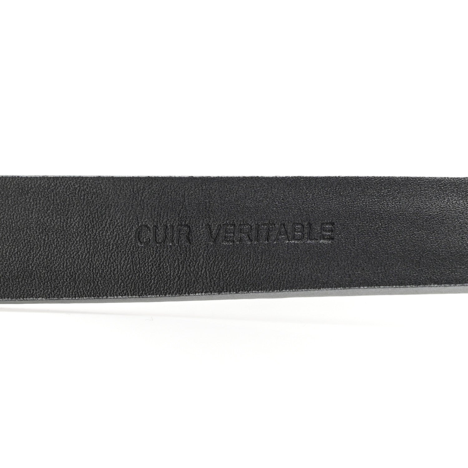 Chanel Glitter Calfskin CC Logo Skinny Belt 70 28 Silver 6 of 8