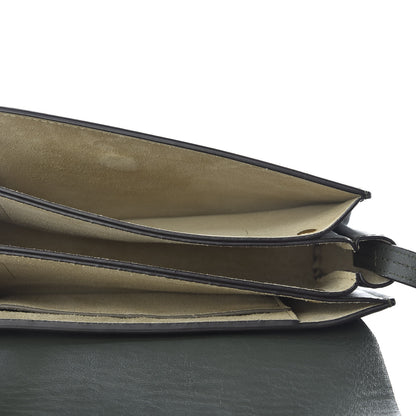 Chloe Suede Calfskin Small Faye Shoulder Bag Deep Forest 4 of 8