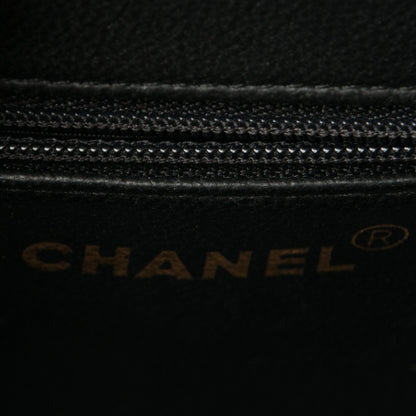 Chanel Lambskin Evening Bag Black 9 of 9