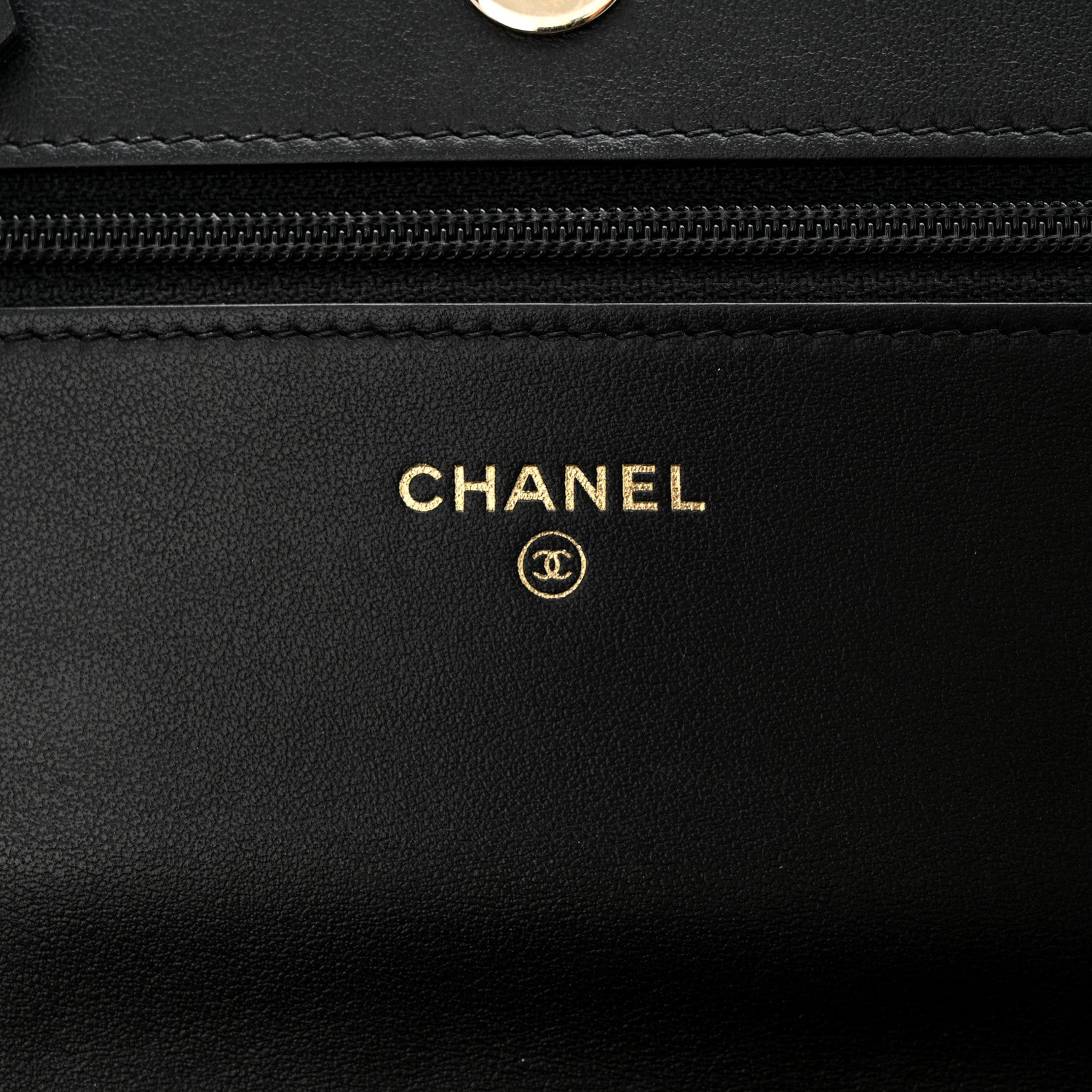 Chanel Caviar Quilted Boy Wallet On Chain WOC Black 6 of 12