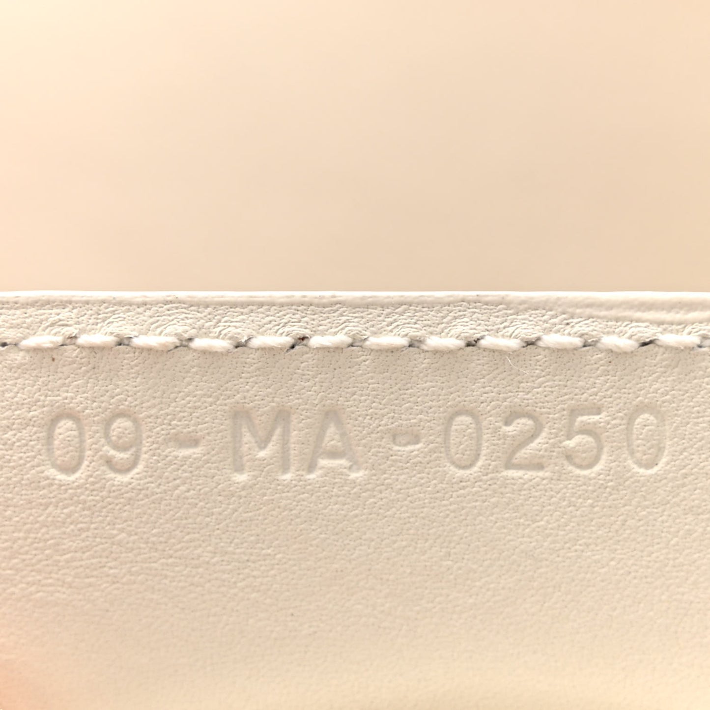 Ultra Matte Calfskin Saddle Bag Off White