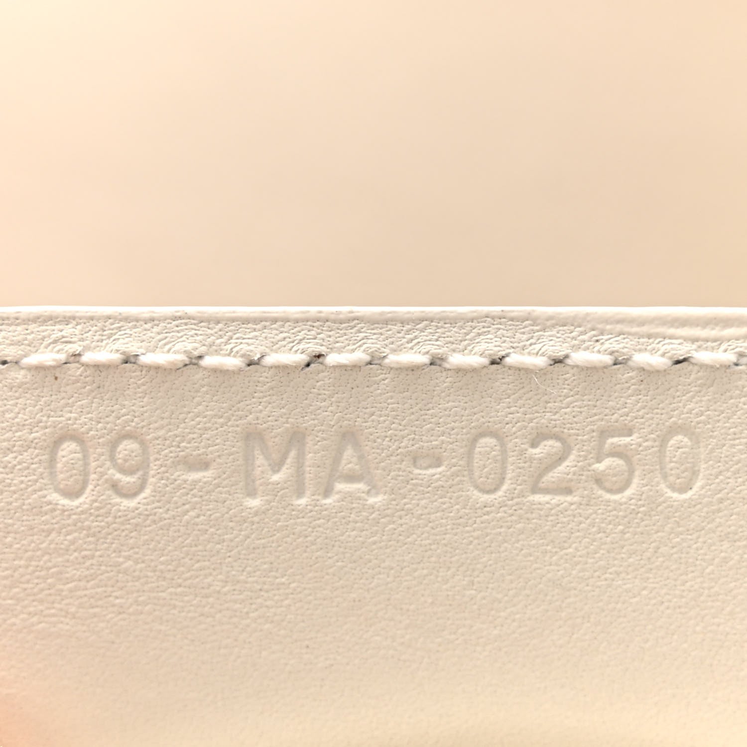 Christian Dior Ultra Matte Calfskin Saddle Bag Off White 7 of 12