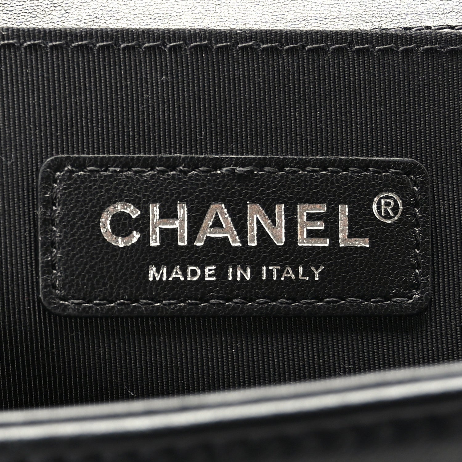 Chanel Lambskin Quilted Medium Boy Flap Black 6 of 10