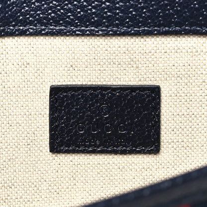 Gucci GG Supreme Monogram Web Small Ophidia Belt Bag 100 40 Beige Navy 6 of 11