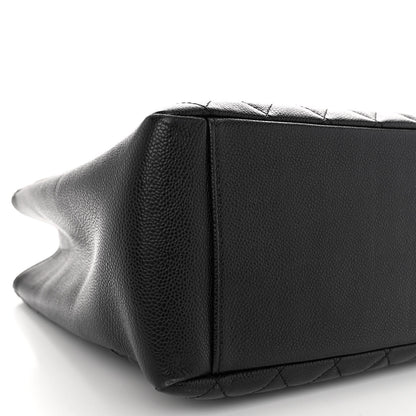Chanel Caviar Quilted Grand Shopping Tote GST Black 9 of 12
