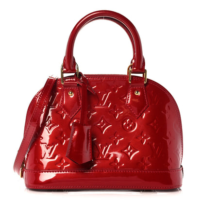 Louis Vuitton Vernis Alma BB Pomme D'Amour 1 of 10