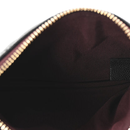 Chanel Caviar Quilted Small Cosmetic Case Black 5 of 7