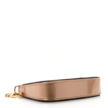 Louis Vuitton Metallic Vernis Mini Pochette Accessories Rose Gold 3 of 6
