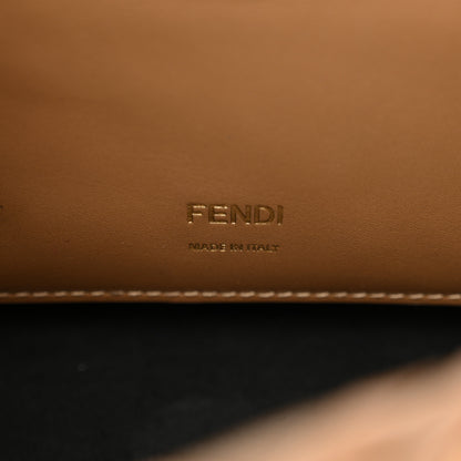Fendi Vitello King Ceylon Intreccio Baguette  Sand 6 of 11